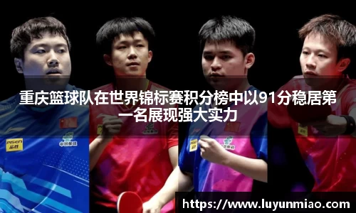 重庆篮球队在世界锦标赛积分榜中以91分稳居第一名展现强大实力