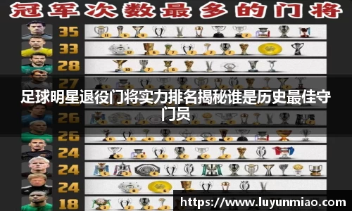 足球明星退役门将实力排名揭秘谁是历史最佳守门员