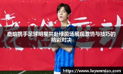 鹿晗携手足球明星共赴绿茵场展现激情与技巧的精彩对决